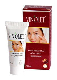 Vinolet At Kestanesi Özlü Tüm Ciltler İçin Göz Çevresi Krem Tüp 30 ml