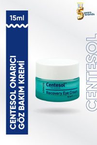 Görkito Centesol Onarıcı Tüm Ciltler İçin Göz Çevresi Krem Kavanoz 15 ml