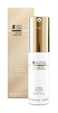Janssen Cosmetics Mature Skin Tri-Care Olgun Ciltler İçin Göz Çevresi Krem Tüp 15 ml