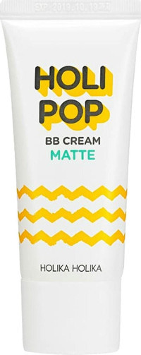 Holika Holika Holipop Matte Karma-Yağlı Ciltler İçin Su Bazlı BB Krem