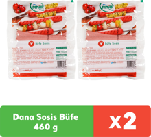 Pınar Uzun Dana Sosis 2x460 gr