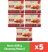 Pınar Uzun Dana Sosis 5x430 gr