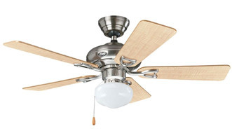 Hunter Fan Seville Işıklı Kumandalı Nikel 5 Kanatlı Açılır Kapanır Bej Tavan Vantilatörü