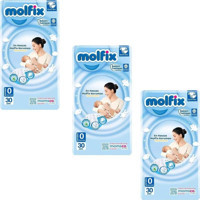 Molfix Prematüre 0 Numara Cırtlı Bebek Bezi 90'lı