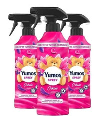 Yumoş Orkide Sprey Çamaşır Parfümü 3x450 ml