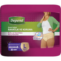 Depend L 30'lu Emici Külot