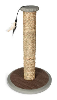 Karlie Tüylü Oyuncaklı 49 cm Kedi Tırmalama Direği
