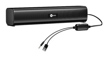 Lenovo Lecoo DS107 6 W Kablolu USB Soundbar Siyah