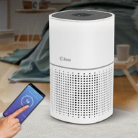 Kiwi KAP 6730 240 W 50 dB Karbon Filtreli İyonizer Hepa Filtreli Hava Temizleyici Beyaz