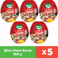 Pınar Şölen Dana Sucuk 180 g x 5 Adet