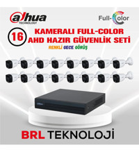 Dahua Ethernet 16 Kameralı Gece Görüşlü Dış Mekan Kablosuz Güvenlik Kamerası