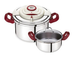 Tefal P4442066 Clipso+ Precision 4.5+6 Litre Düdüklü Tencere Seti