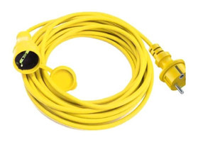 Stanley ST-EC-1015 Topraklı 10 m Uzatma Kablosu Sarı