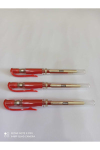 Uni-Ball Um-153 Signo Tek Renkli 1 mm Kırmızı 3'lü Tükenmez Kalem