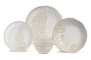 Jumbo White Pine 24 Parça 6 Kişilik Yemek Takımı