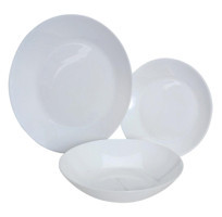 Luminarc Arcopal Zelie Beyaz 18 Parça 6 Kişilik Yemek Takımı.