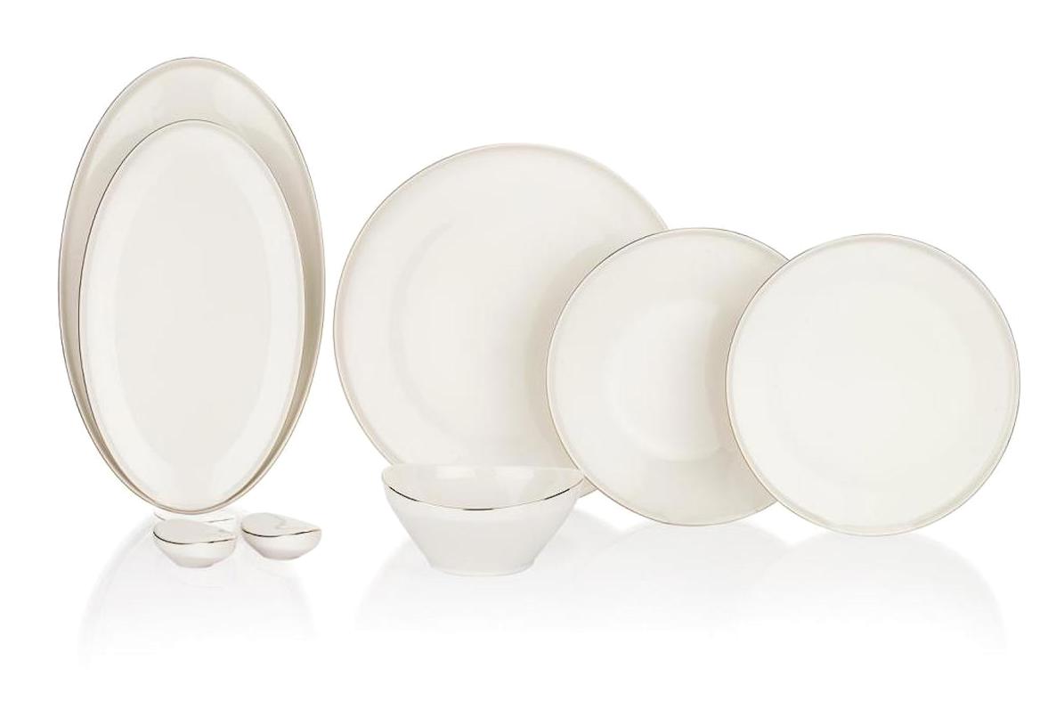 Schafer Luna Yemek Takımı 56 Parça-Platin