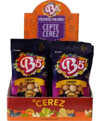 B5 Çerez Crispy Tuzlu Cips Soslu Renkli Leblebi 16x30 gr