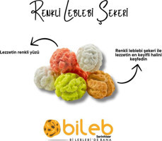 Bileb Serinhisar Şekerli Renkli Leblebi 1 kg