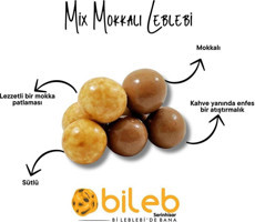 Bileb Serinhisar Çikolatalı-Mocha Sarı Leblebi 250 gr