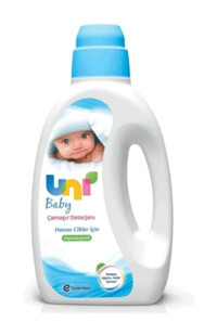 Uni Baby Hassas Ciltler İçin Organik Hipoalerjenik 2x1.5 lt Sıvı Çamaşır Deterjan