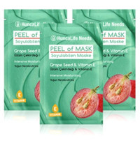 Huncalife Needs Üzüm Çekirdeği & Vitamin E Kağıt Yüz Maskesi 3x10 ml