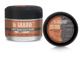La Graıne Shea Yağlı Yaşlanma Karşıtı Killi Yüz Maskesi 200 ml