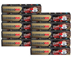 Espressomm Black 100'lü Espresso Kapsül Kahve
