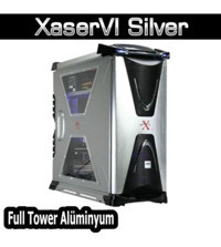 Thermaltake Xaser Vı Mesh 3 Fanlı Siyah Dikey FULL Tower Oyuncu Bilgisayar Kasası