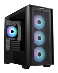 Asus A21 Plus RGB 3 Fanlı Siyah Dikey Mini ATX Oyuncu Bilgisayar Kasası