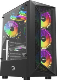 Gamepower Eclıpse RGB Siyah Dikey Mid Tower Oyuncu Bilgisayar Kasası