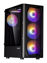 Zalman N4 RGB Mesh 1 Fanlı Siyah Dikey Mid Tower Oyuncu Bilgisayar Kasası