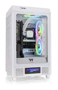 Thermaltake The Tower 200 Mesh 1 Fanlı Beyaz Dikey Mini ITX Oyuncu Bilgisayar Kasası