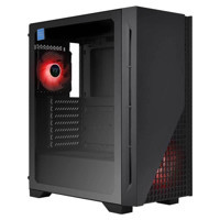 Thermaltake H330 2X120Mm RGB Mesh 2 Fanlı Siyah Dikey Mid Tower Oyuncu Bilgisayar Kasası