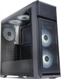 Zalman 600W N5 1 Fanlı Siyah Dikey Mid Tower Oyuncu Bilgisayar Kasası