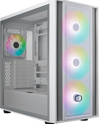 Cooler Master Masterbox RGB Mesh 3 Fanlı Beyaz Dikey E-ATX Oyuncu Bilgisayar Kasası