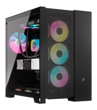 Corsair 6500D Mesh 3 Fanlı Siyah Dikey Mid Tower Oyuncu Bilgisayar Kasası