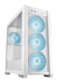 Asus Gt302 RGB Mesh 3 Fanlı Beyaz Dikey Mid Tower Oyuncu Bilgisayar Kasası