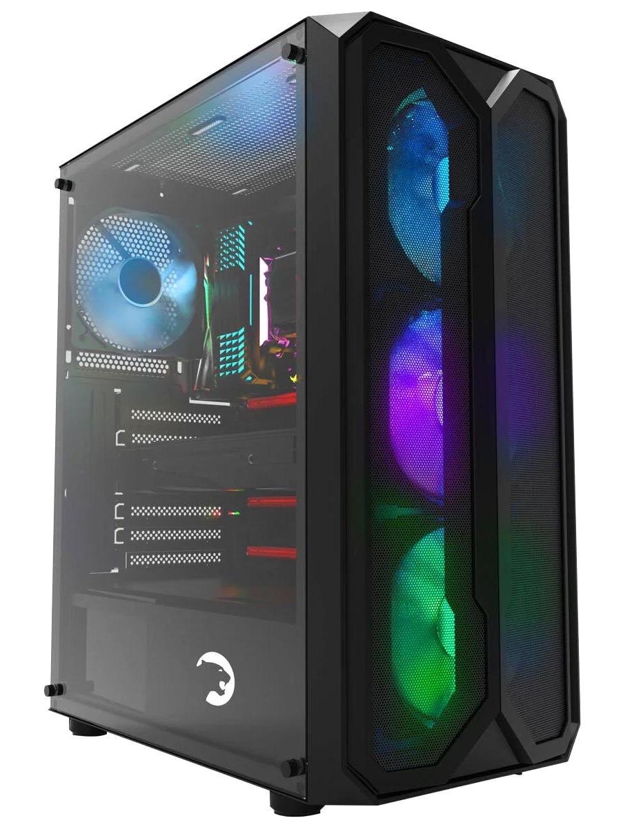 Gamepower Aura 4*120Mm RGB 4 Fanlı Siyah Dikey ATX Oyuncu Bilgisayar Kasası