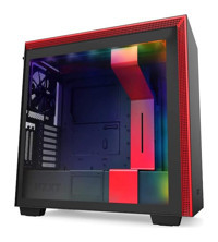 Nzxt Ca-H710I-Br RGB Siyah Dikey Mid Tower Oyuncu Bilgisayar Kasası