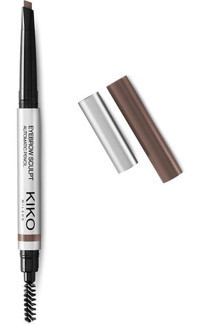 Kiko Milano Eyebrow Sculpt Automatic 05 Deep Brunettes Çift Taraflı Fırçalı Kaş Kalemi