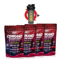 Ssn Sports Style Nutrition Command Quadro Çilekli Whey Protein Protein Tozu 1800 gr