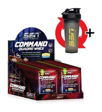 Ssn Sports Style Nutrition Command Quadro Çikolatalı Whey Protein Protein Tozu 880 gr