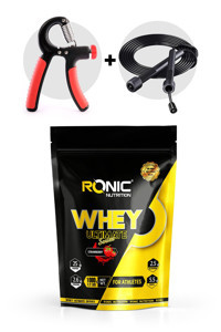 Ronic Nutrition Ultimate Çilekli Whey Protein Protein Tozu 1000 gr
