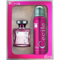 Cecile Diva İkili Kadın Parfüm Deodarant Seti EDT