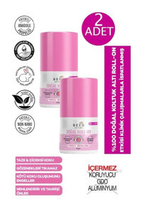 Bee'o Apicare Propolisli Pudrasız Ter Önleyici Organik Roll-On Kadın Deodorant 2x50 ml