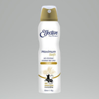 Effective Maximum Soft Pudrasız Ter Önleyici Sprey Kadın Deodorant 6x150 ml