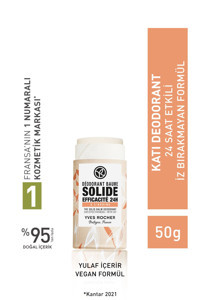 Yves Rocher Solıde Efficacıte 24H A L'avoıne Pudrasız Ter Önleyici Katı Kadın Deodorant 50 gr