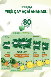 Doğadan Açai-Ananas Karışık Poşet Bitki Çayı 4x20 Adet