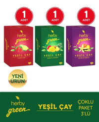 Herby Deneme Paketi Karışık Poşet Bitki Çayı 3x18 Adet